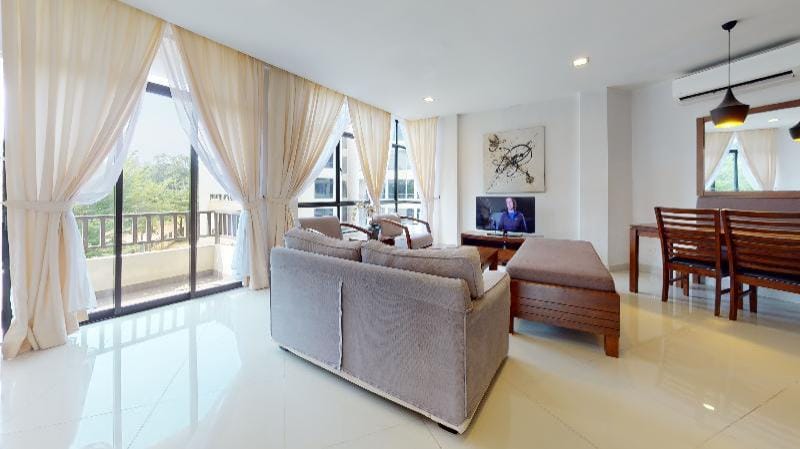 Sea View Family Vacation 2bedrooms @Samsuria Apartment in Terengganu, Malaysia