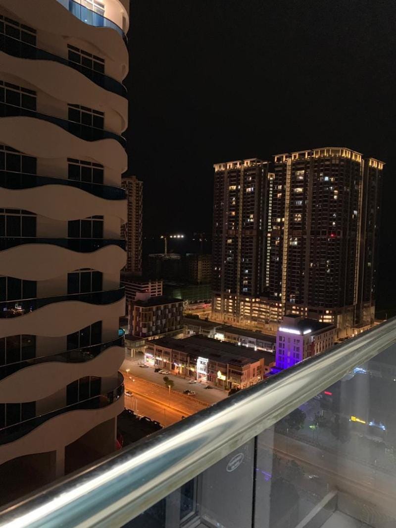 The Wave Residence / 2 Rooms / 4-5 Pax / Balcony Apartment in Malacca