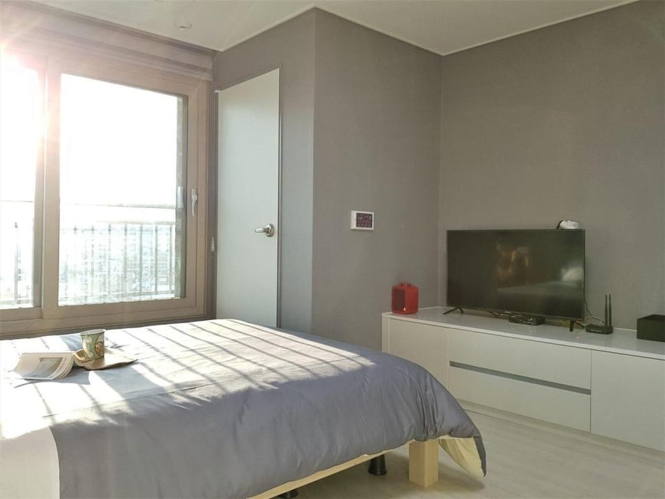 Ara Palace No.901 - 10 minutes walk to Dongmun Market, Near Airport, City & Ocean View Apartment in South Korea