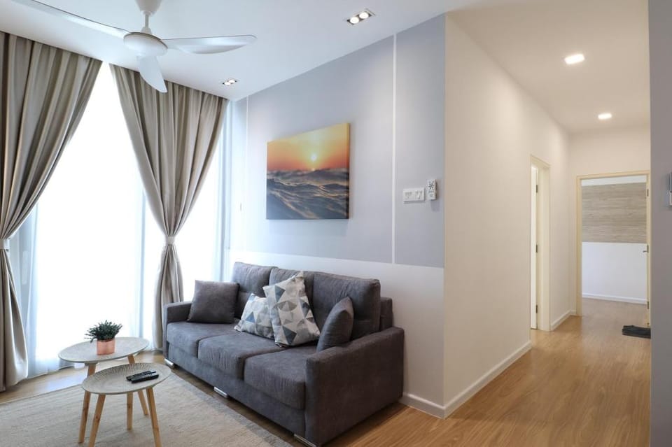 Muji Design 3BR 5pax Balcony Pool View near to MMU Cyberjaya Apartment in Selangor, Malaysia