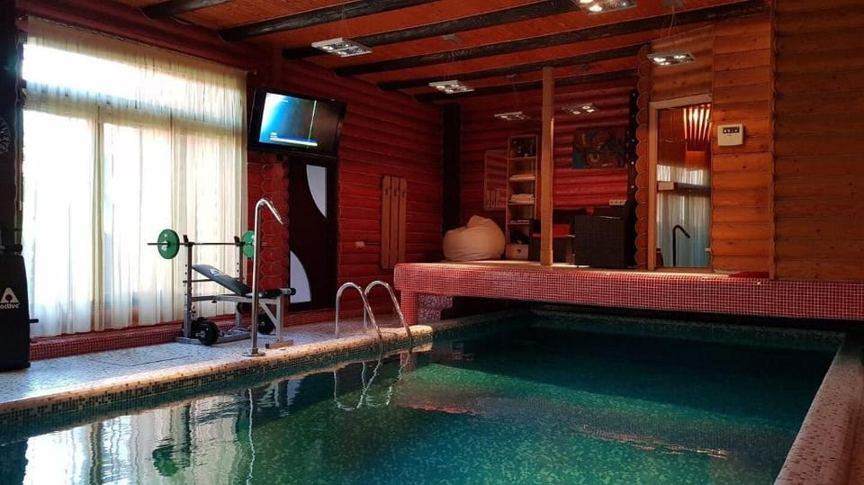 Luxury apartments with pool and sauna in the Villa Apartment in Romania