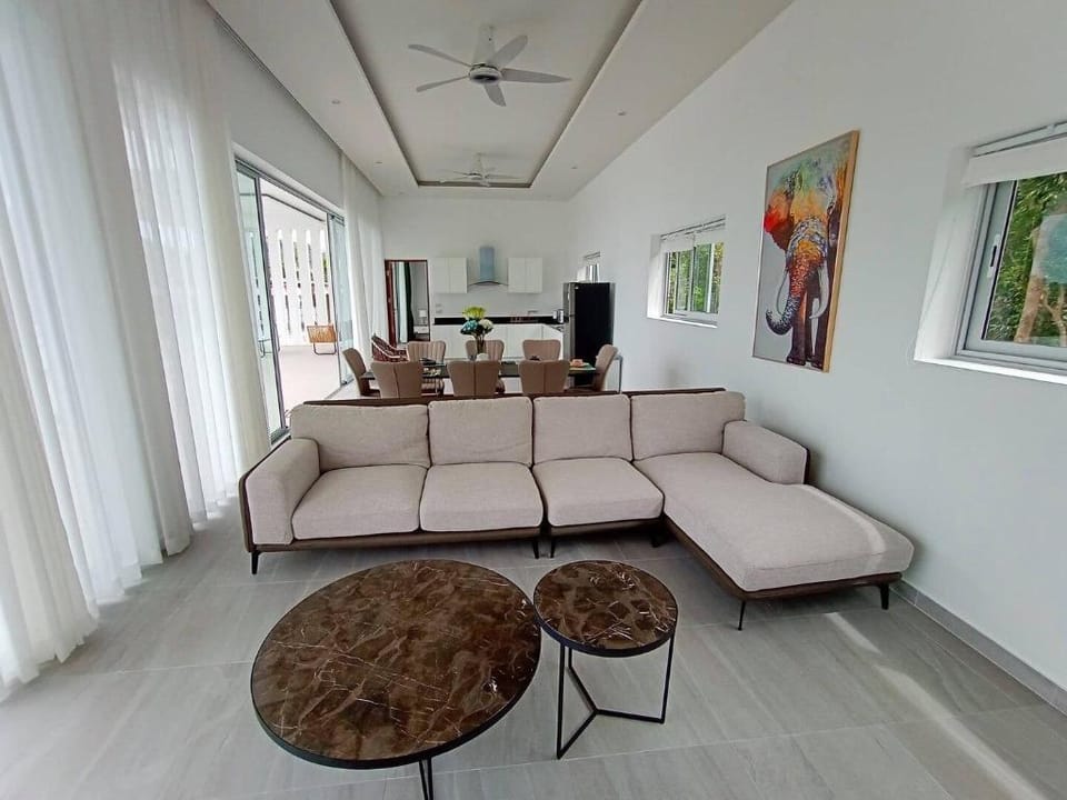Big swimming pool (20Mwith seaview Villa Milkyway Villa in Ko Samui
