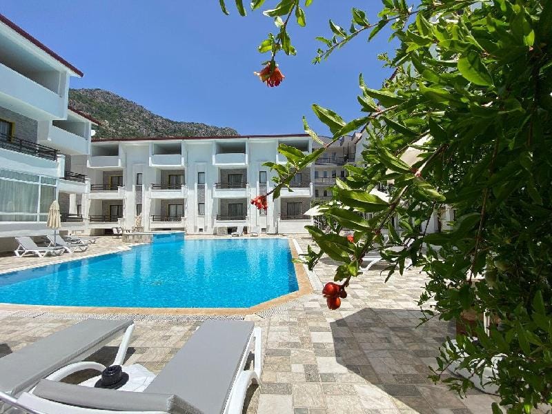 Cosy Apartment with Pool & Beach Access Apartment in Muğla Province