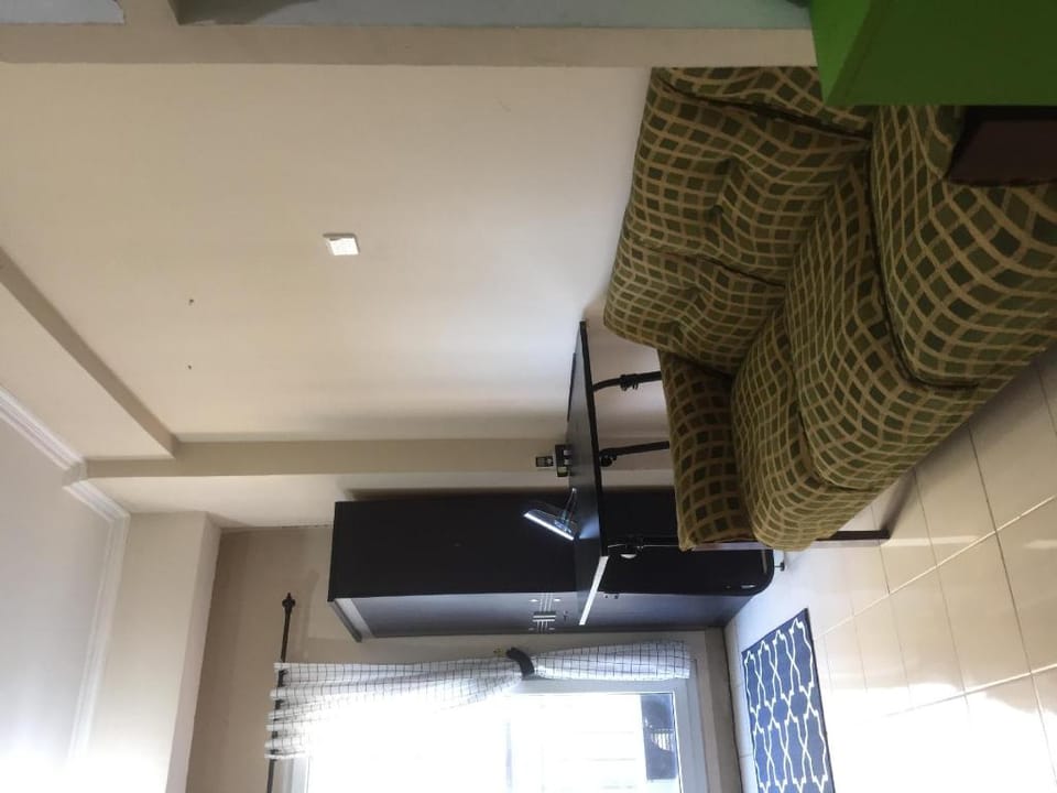 Park and toll road view Apartment in Jakarta