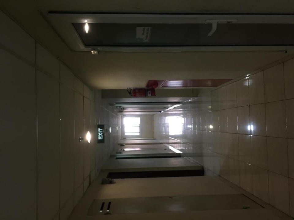 Park and toll road view Apartment in Jakarta