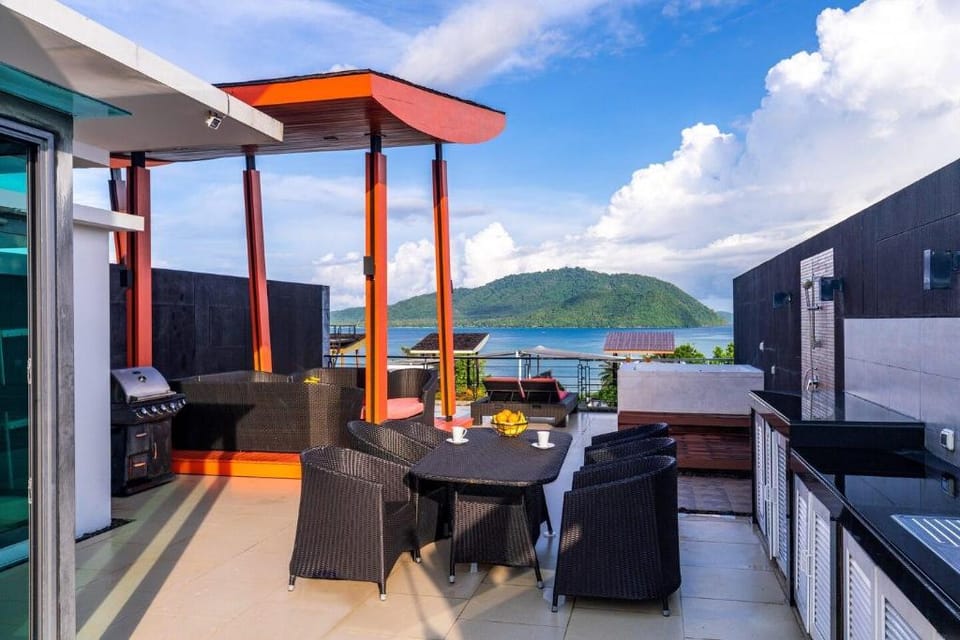 Fantastic SeaView 4br Private Pool Villa Vacation rental in Rawai