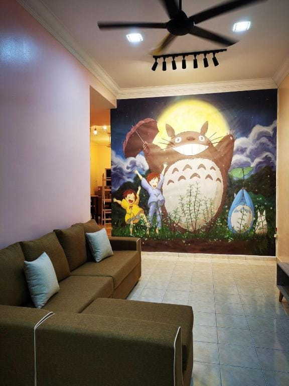 Bidor Totoro and One piece animation homestay Vacation rental in Perak
