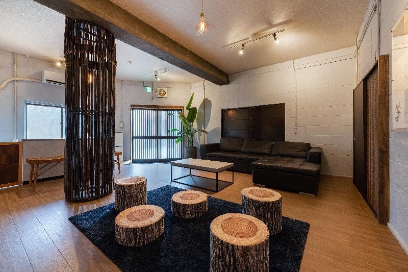 Guesthouse Rou 【10 mins from JR Kyoto】113㎡ Vacation rental in Kyoto
