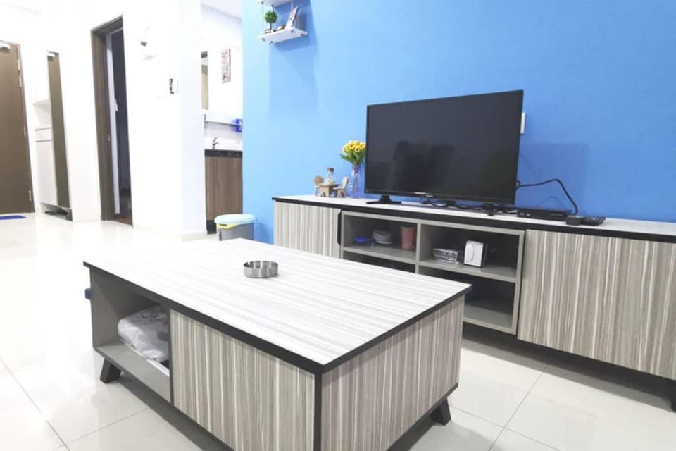 Cozy Blue n Relaxing Ocean Sweet Home@Central Park Apartment in Johor Bahru