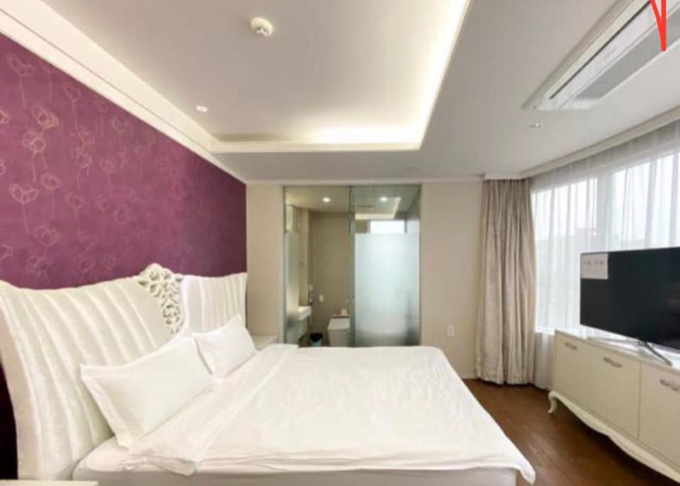 KD5_♡Healing Jeju♡ #SunriseSpot#Seopjikoji#GwangchigiBeach#SeongsanIlchulbong#PanoramicOceanView Apartment in South Korea
