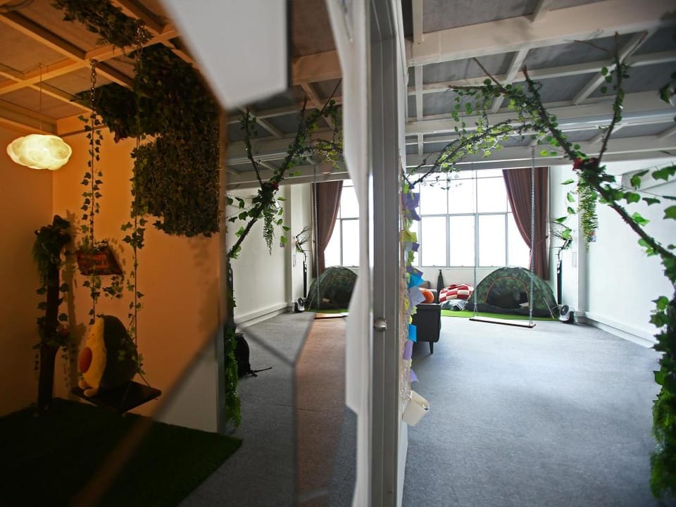 Private Forest Camp - Cinema, Hammock, Swing @ CEO Apartment in Bayan Lepas