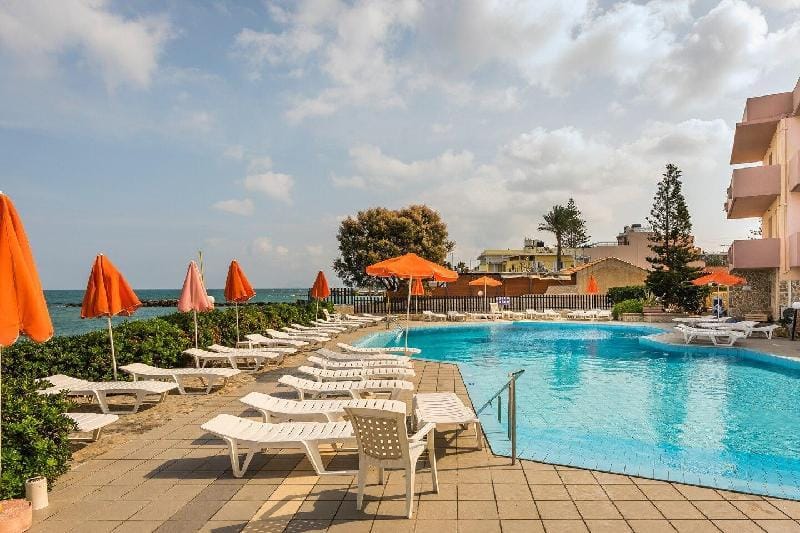 Apartments on the sea Ag. Marina,Chania Apartment in Agia Marina