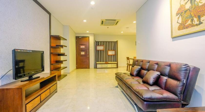 Great Choice 3BR at The Empyreal Apt By Travelio Apartment in South Jakarta City