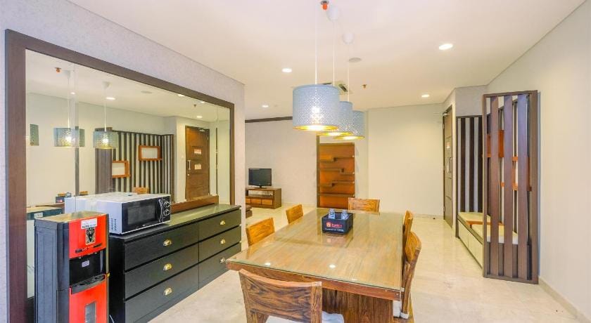 Great Choice 3BR at The Empyreal Apt By Travelio Apartment in South Jakarta City