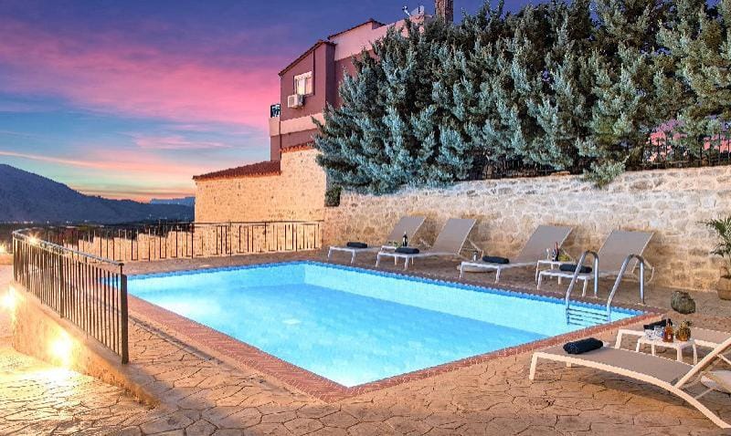 Villa Kermes Heated Pool Villa in Crete