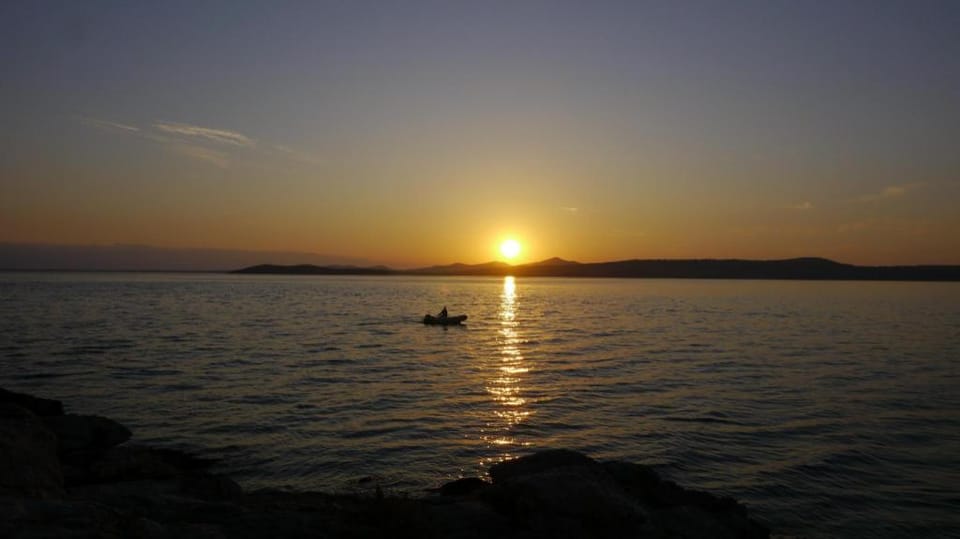 Apartment located directly on the seaside, with stunning views and seasight Apartment in Zadar County