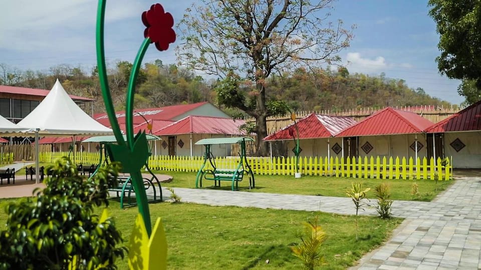 Praveg Tent City Narmada, Statue of Unity Luxury tent in Gujarat