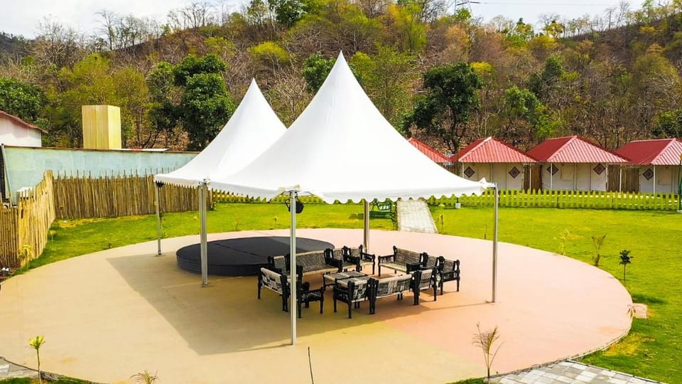 Praveg Tent City Narmada, Statue of Unity Luxury tent in Gujarat