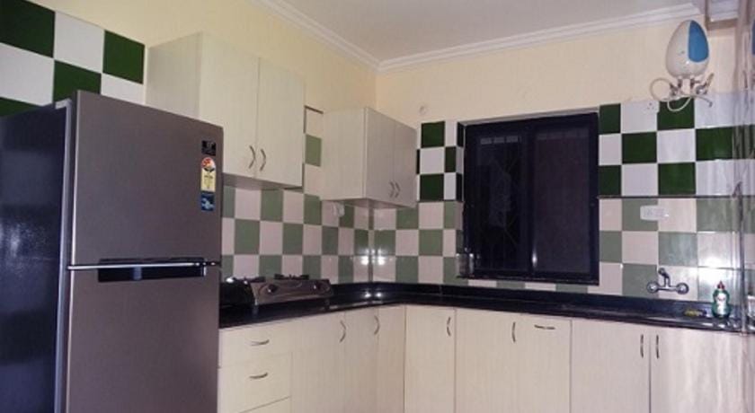 Goa Homeland 2bhk Near Beach and Pool Apartment in Calangute