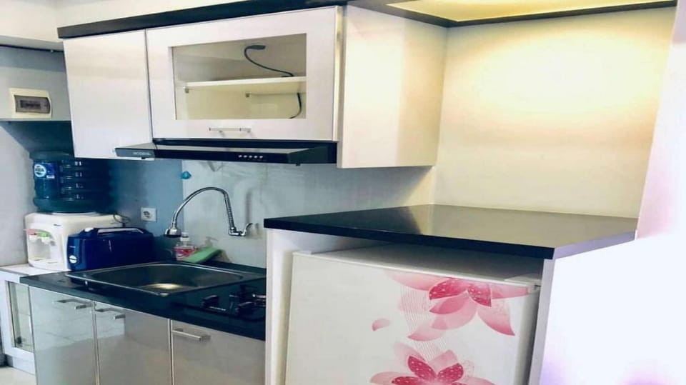 Studio Lux lantai rendah interior lengkap by GHS Apartment in Bandung