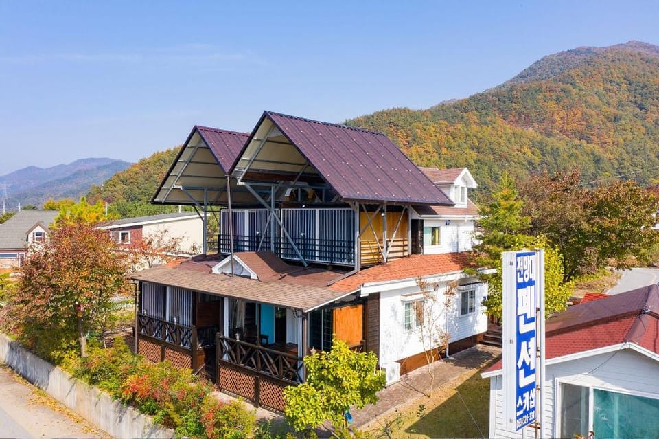 Moojoo Jeonmangdae Pension Bed and Breakfast in South Korea