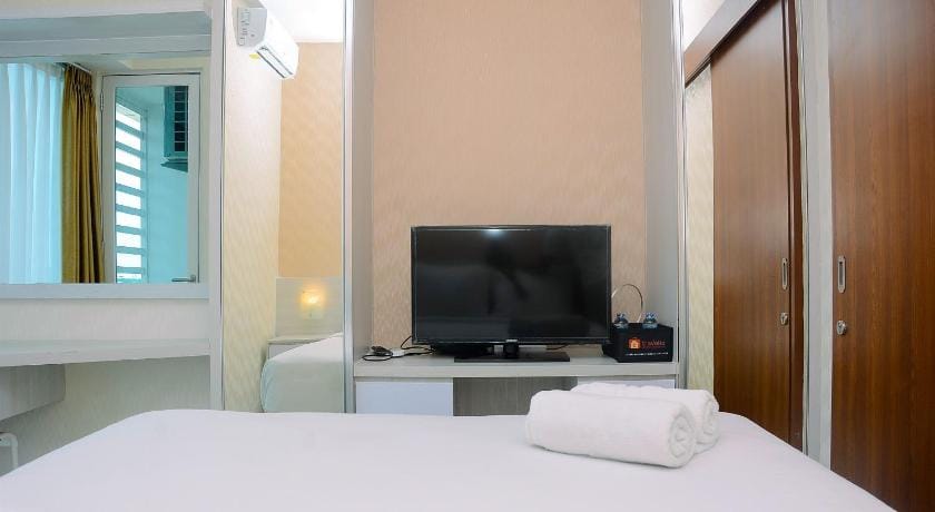 Modern 1BR at Grand Kamala Lagoon Apt By Travelio Apartment in West Java