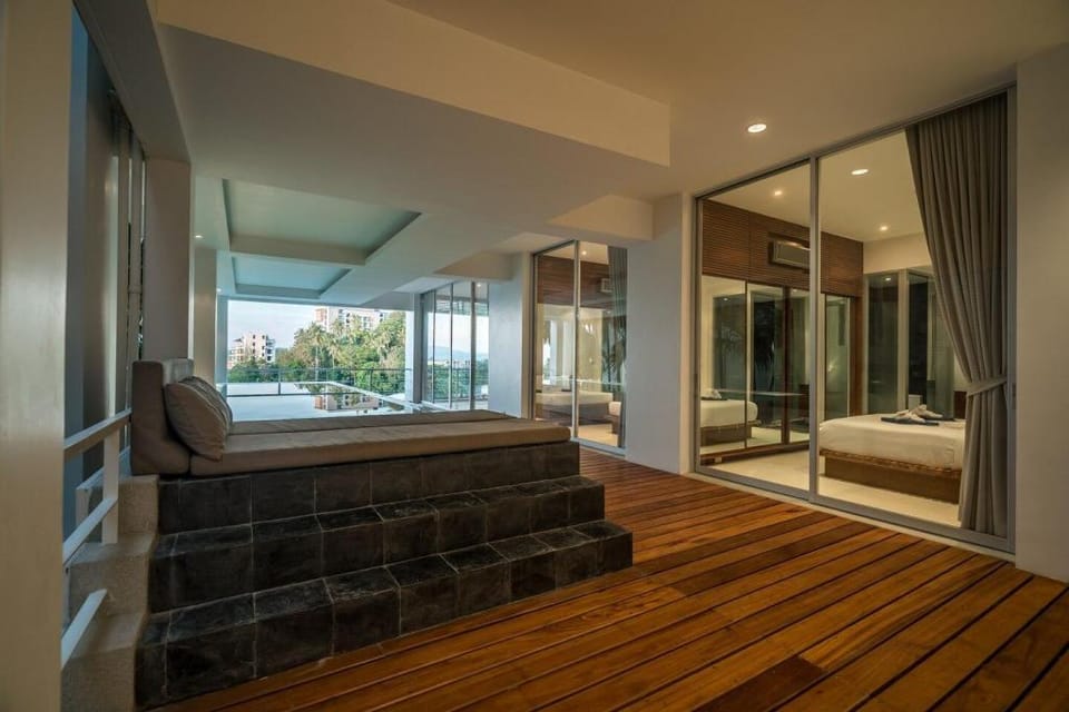 Spacious 3br apartment with private pool in Surin Apartment in Choeng Thale