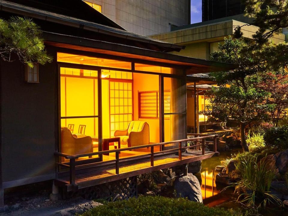 Suisui Garden Ryokan - Cultural Property located in the Art Hotel Kokura New Tagawa Ryokan in Fukuoka Prefecture
