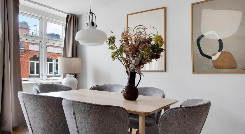 Spacious Centrally Located Penthouse With a Terrace Close To Illum Apartment in Copenhagen