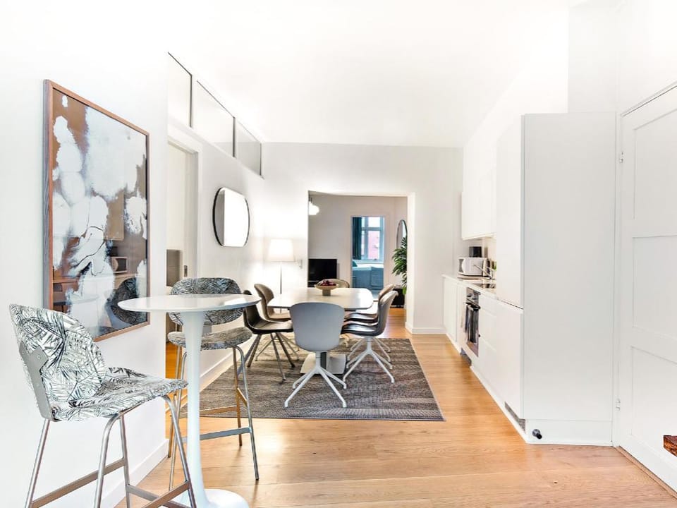 Hyggelig and spacious 4-bedroom apartment in the heart of Copenhagen Apartment in Copenhagen