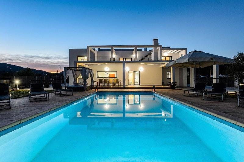 Stunning 5 Bedroom Sea-view Villa Sleeps 10-12  Villa in Ibiza