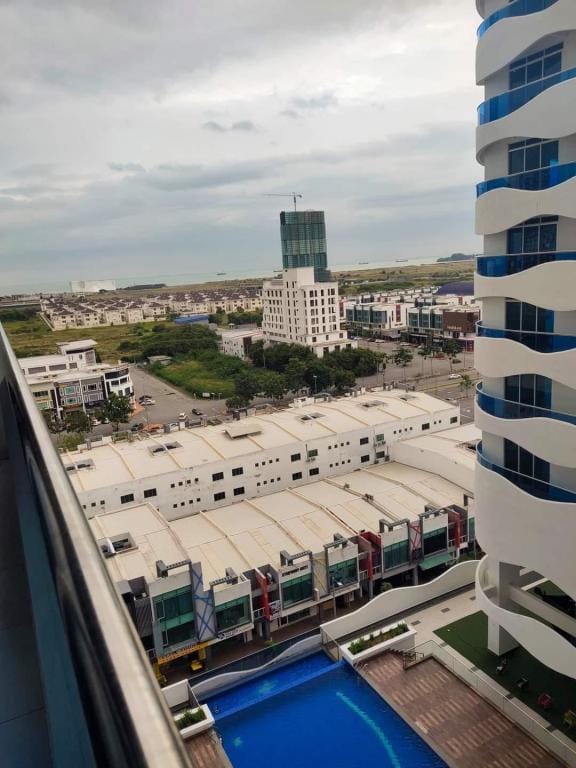B-08 THE WAVE RESIDENCE, 2 Room Suites,Pool View Apartment in Malacca