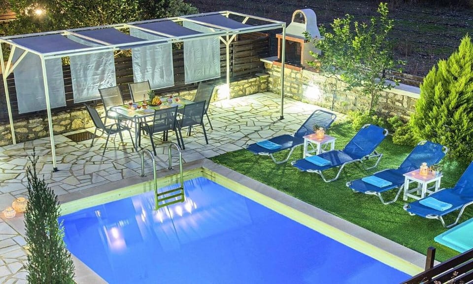 Casa Melia Heated Pool Villa in Crete