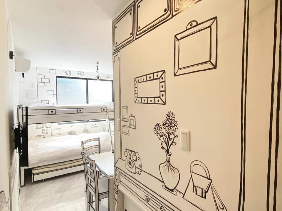 Max 3 people / Free Wi-Fi / 2 minutes to station / Eternity Apartment Hotel - Shinagawa 202 Apartment in Kanagawa Prefecture