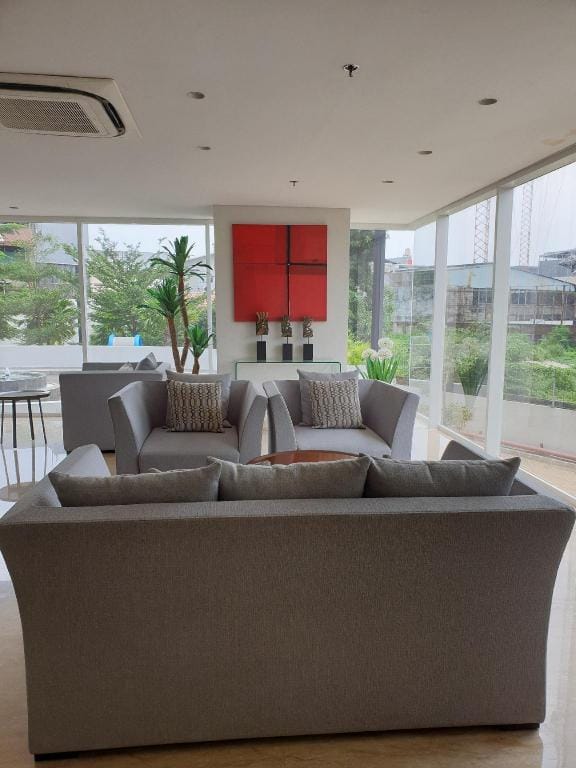 Cozy and Clean AkR Galerry west Residence Apartment in Jakarta