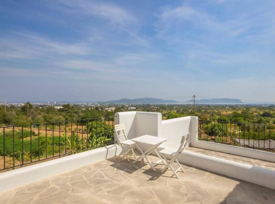Villa Can Sunyer Pool & sea views 5' airport Ibiza Villa in Ibiza