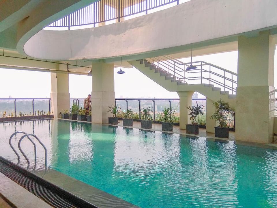 Elegant & Modern Design 1BR at Atlanta By Travelio Apartment in South Jakarta City