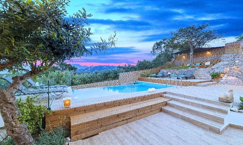 Canes Villa Heated Pool Villa in Lasithi
