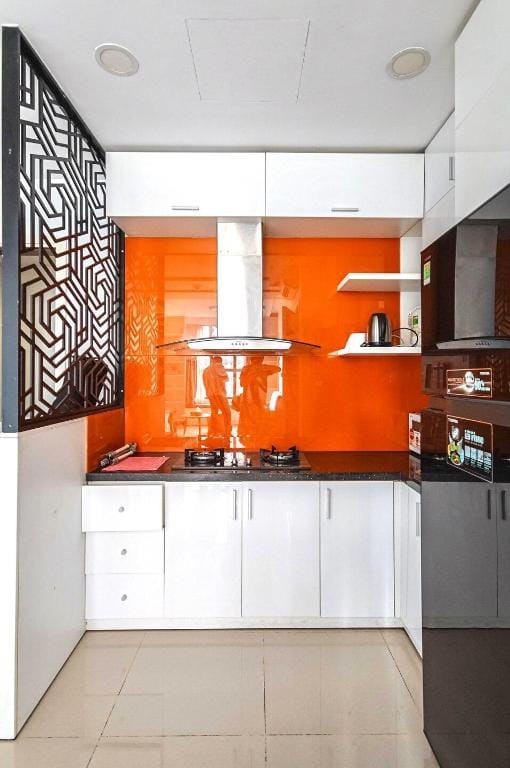 Tropical Apart-near Nguyen Hue Street-Icon 56 Apartment in Ho Chi Minh City