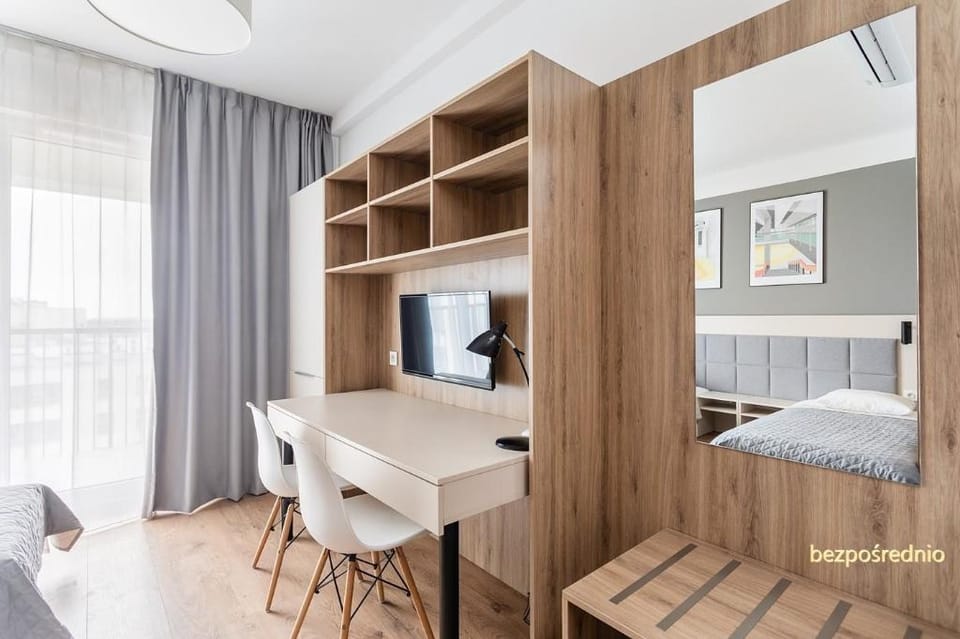 Apartament w Warszawie z garażem podziemnym, WiFi Apartment in Warsaw