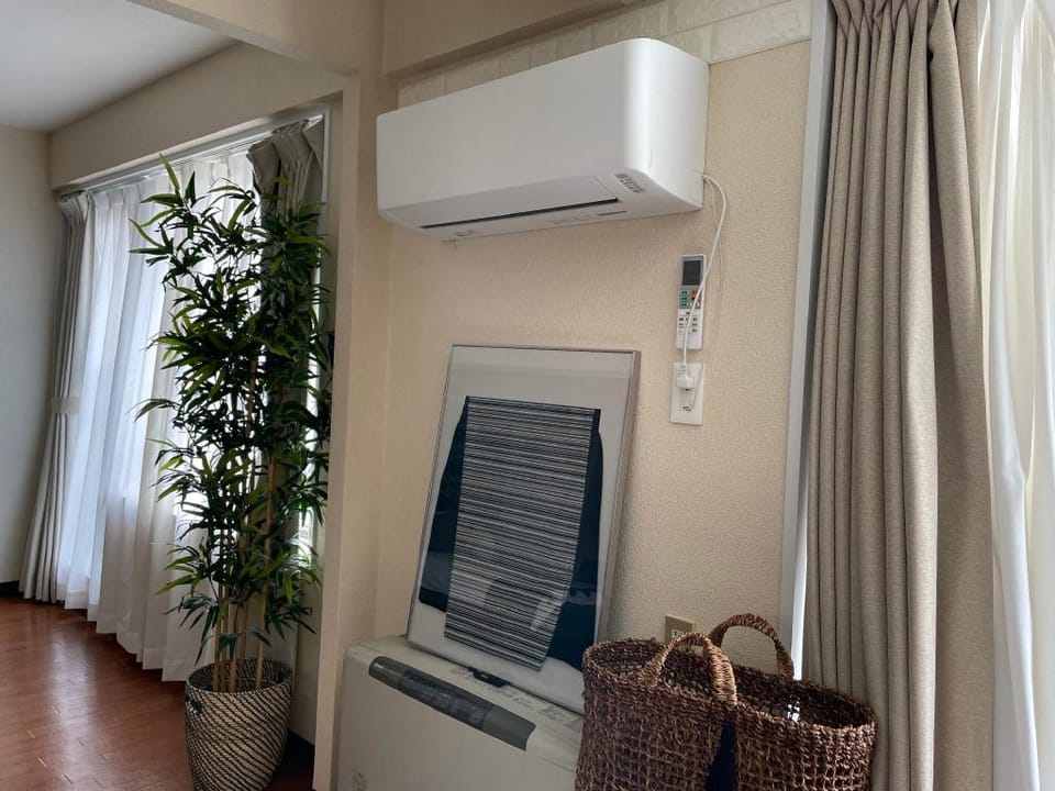 D803/Balcony/2 beds/1 big sofa/Susukino/40m2 1LDK Apartment in Sapporo