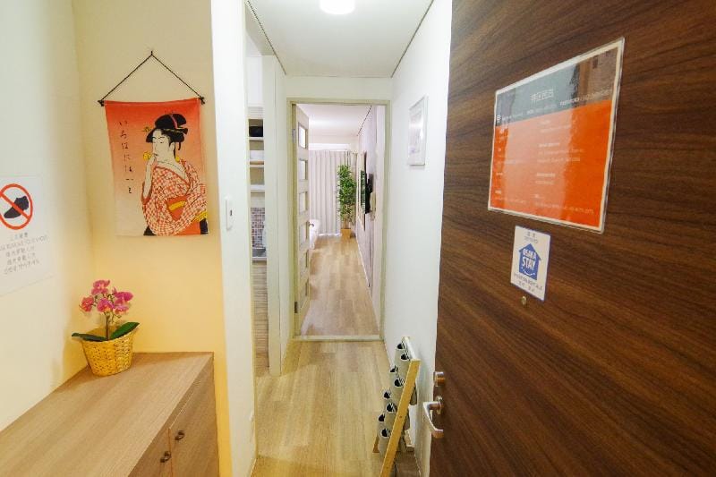 Nippombashi Art Hotel 405,6min to station,FreeWiFi Apartment in Osaka