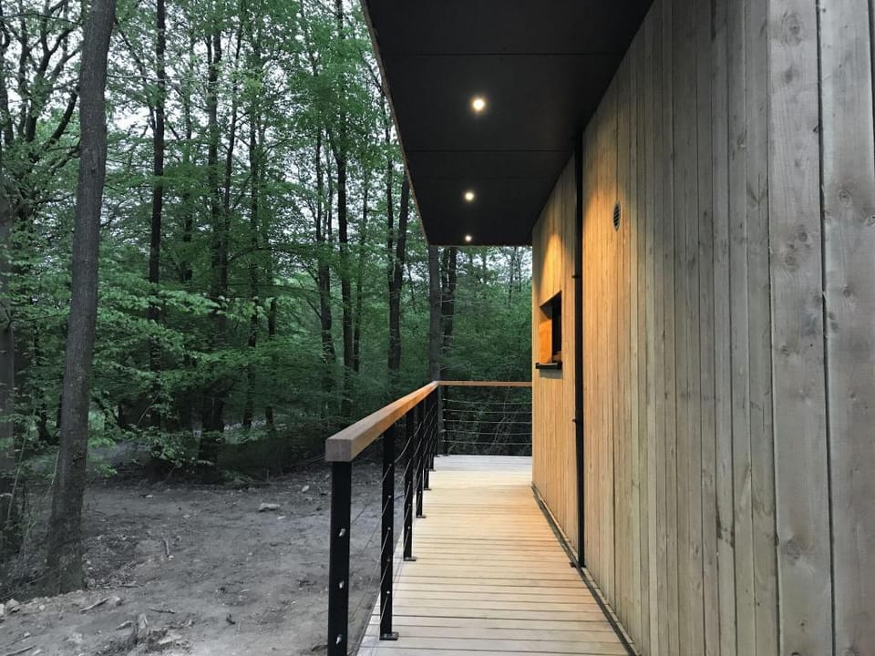 Lodge in Oignies Forest with Eco Design Vacation rental in Wallonia, Belgium