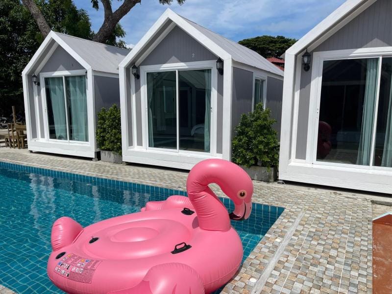 Sang Ngern Pool villa Pattaya 5 bedroom 1 living r Villa in Pattaya City