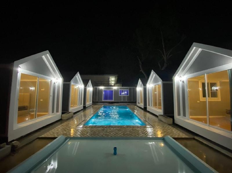 Sang Ngern Pool villa Pattaya 5 bedroom 1 living r Villa in Pattaya City