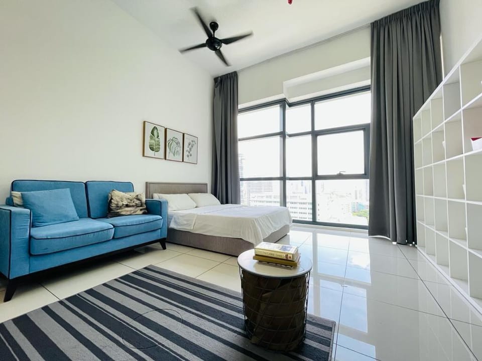 KLCC view  Studio 3 Towers @ KL City Centre Apartment in Federal Territory of Kuala Lumpur