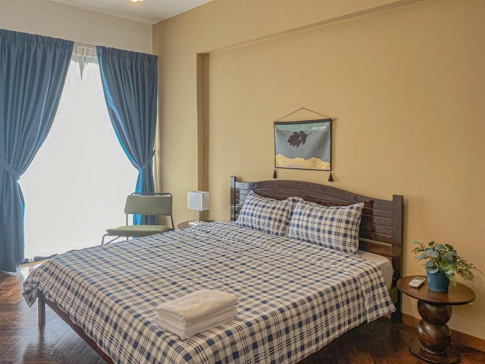 The Landmark Scandi Nordic Blue Merveilles Seaview Apartment in Tanjung Bungah