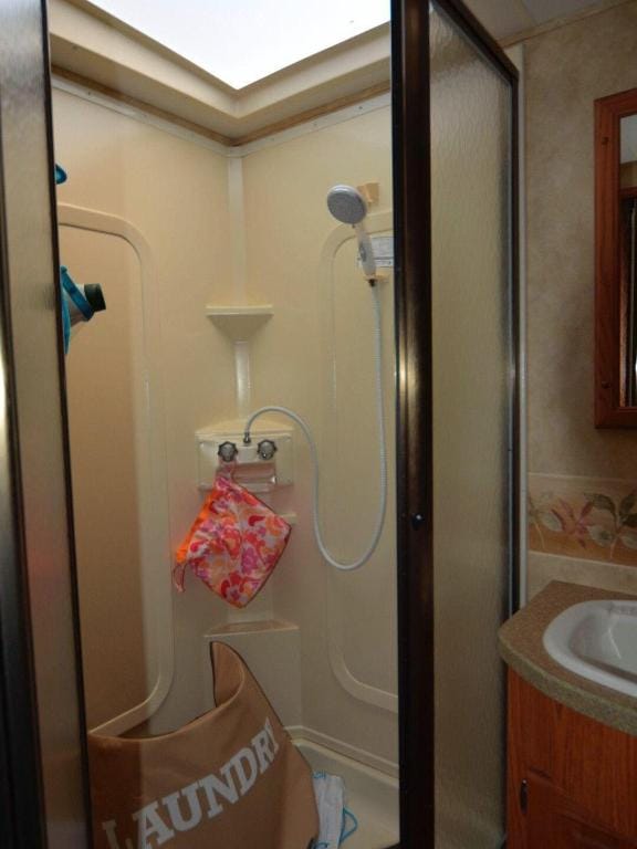 Air Conditioned Damon RV in secure coach yard Vacation rental in Newport