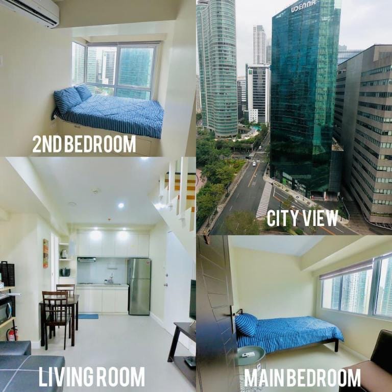 City View 2BR | WIFI & Netflix | BGC Apartment in Makati