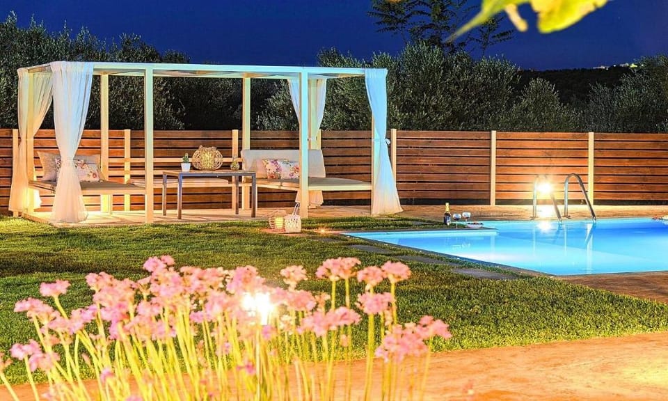 Cretan Sunrise Villa Heated Pool Villa in Crete